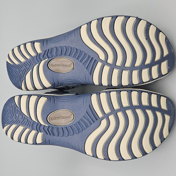Earth Origins Denim Blue Sandals Size 7 NIB - Picture 5 of 8